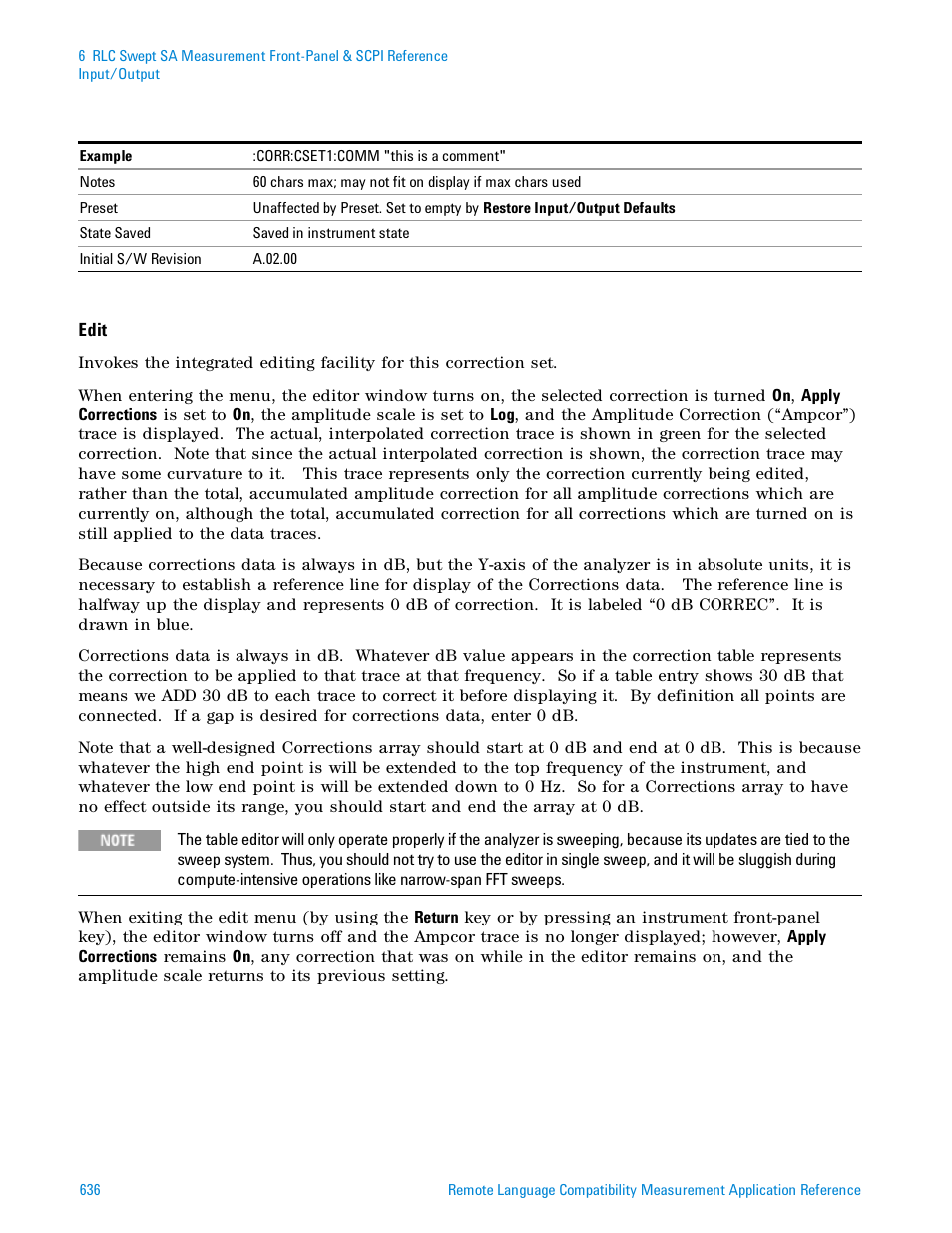 Agilent Technologies Signal Analyzer N9030a User Manual | Page 636 / 1466