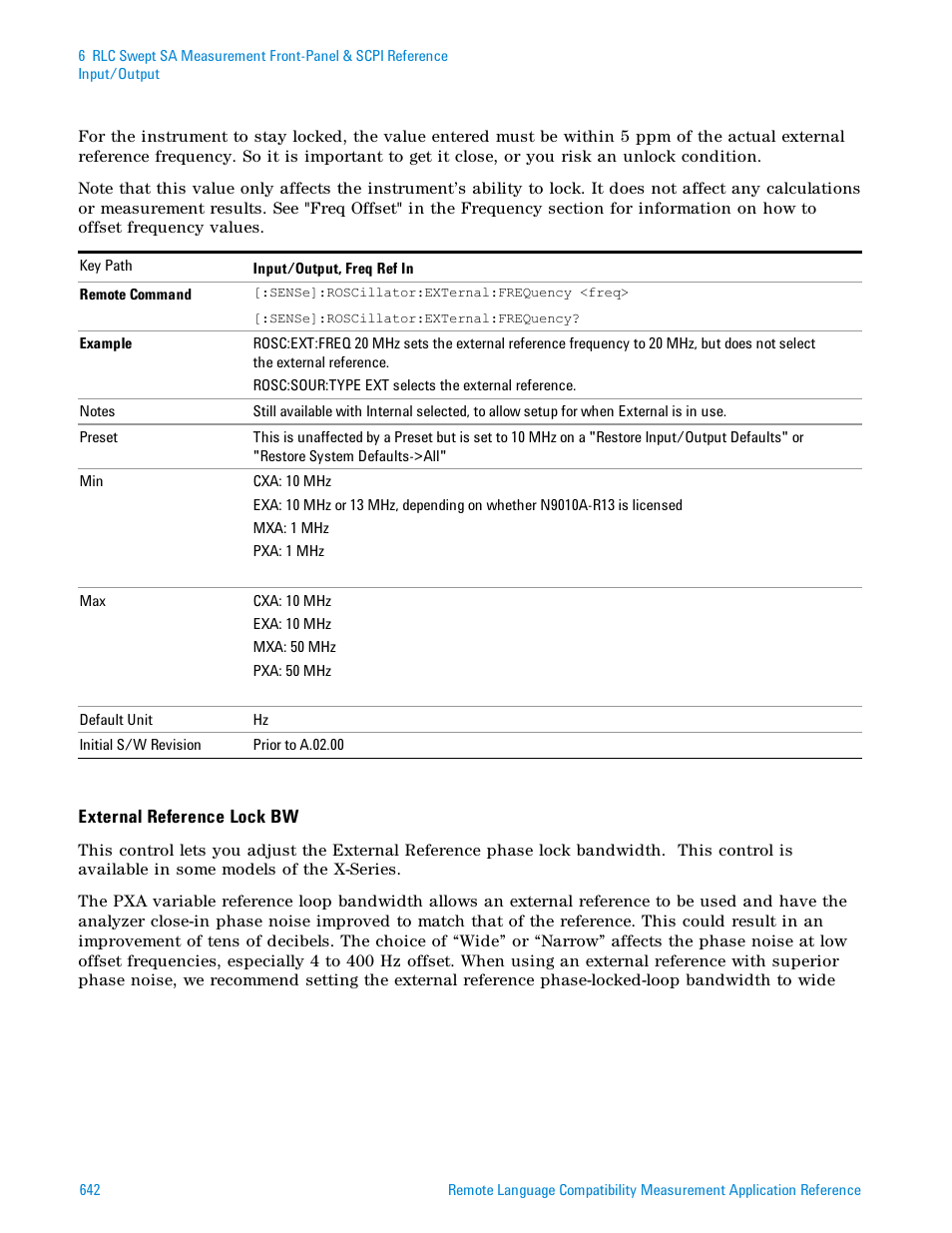 Agilent Technologies Signal Analyzer N9030a User Manual | Page 642 / 1466