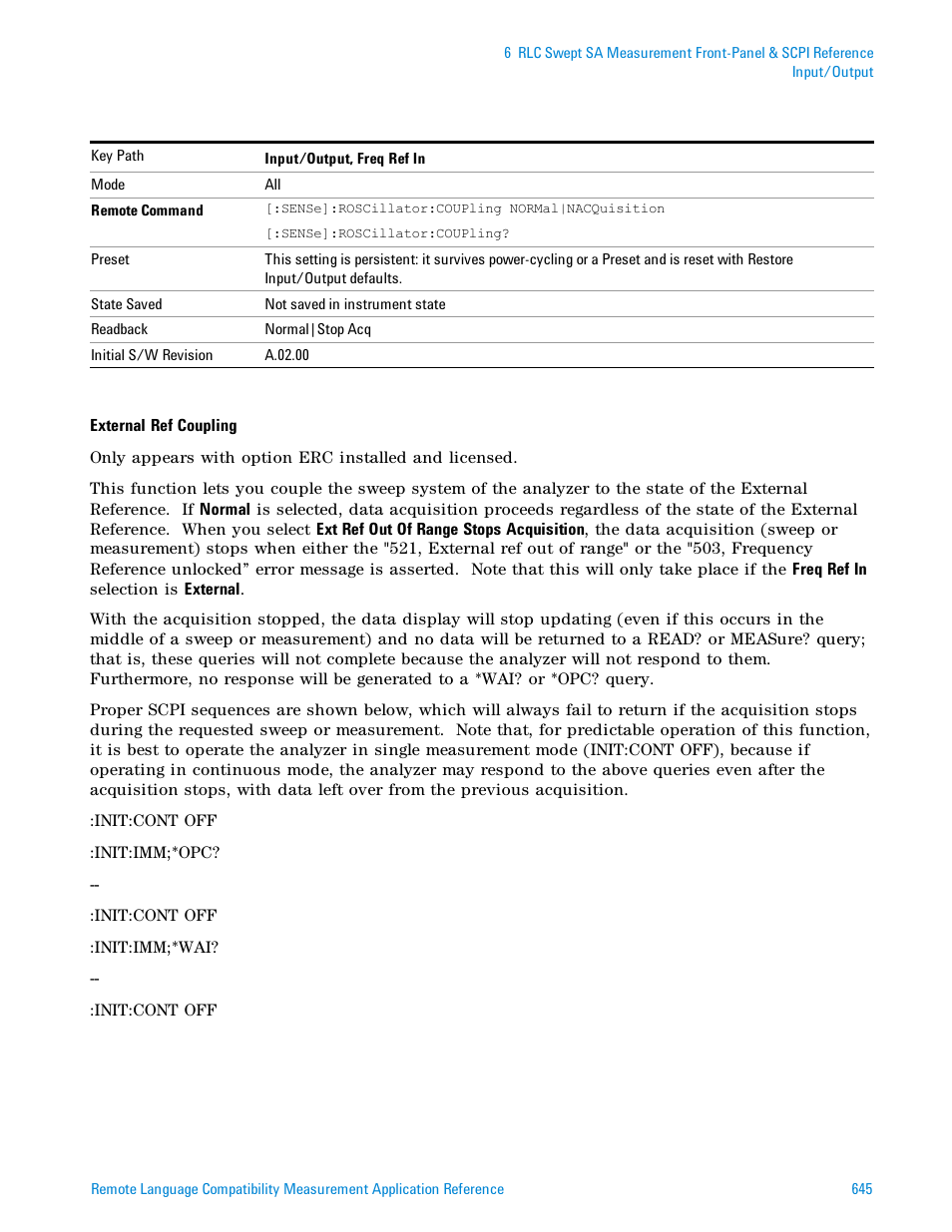 Agilent Technologies Signal Analyzer N9030a User Manual | Page 645 / 1466