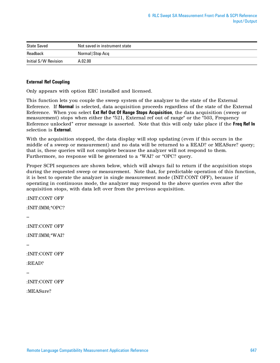 Agilent Technologies Signal Analyzer N9030a User Manual | Page 647 / 1466