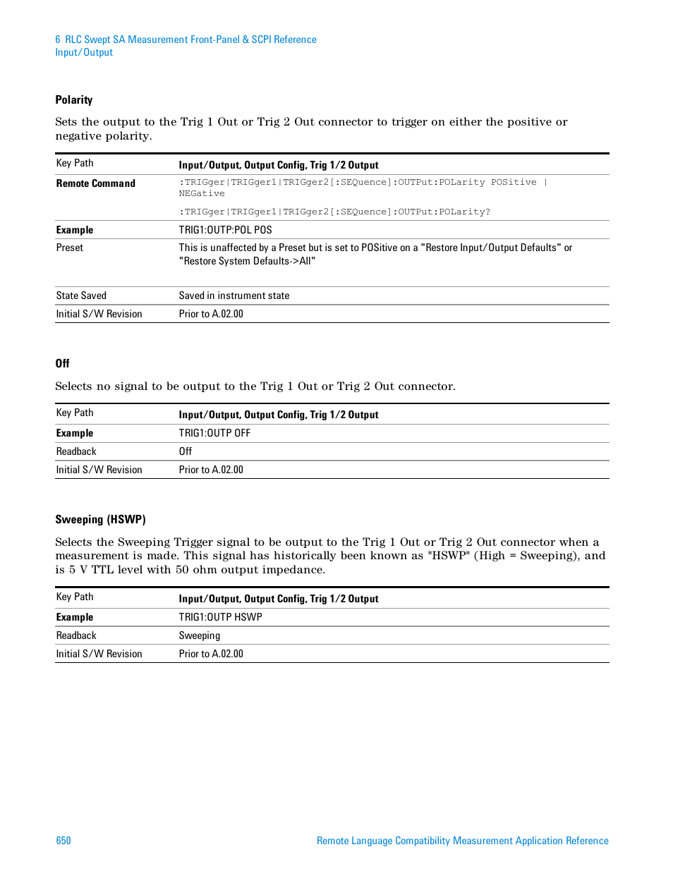 Agilent Technologies Signal Analyzer N9030a User Manual | Page 650 / 1466