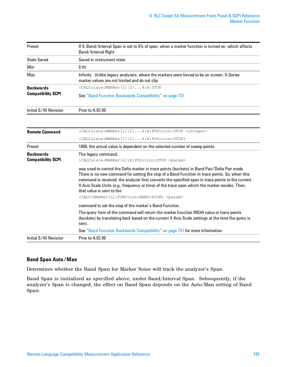 Agilent Technologies Signal Analyzer N9030a User Manual | Page 749 / 1466