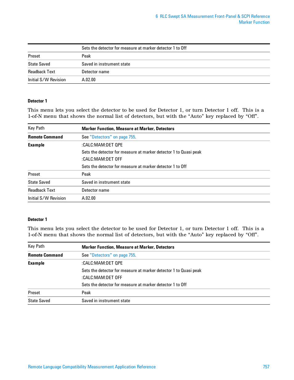 Agilent Technologies Signal Analyzer N9030a User Manual | Page 757 / 1466