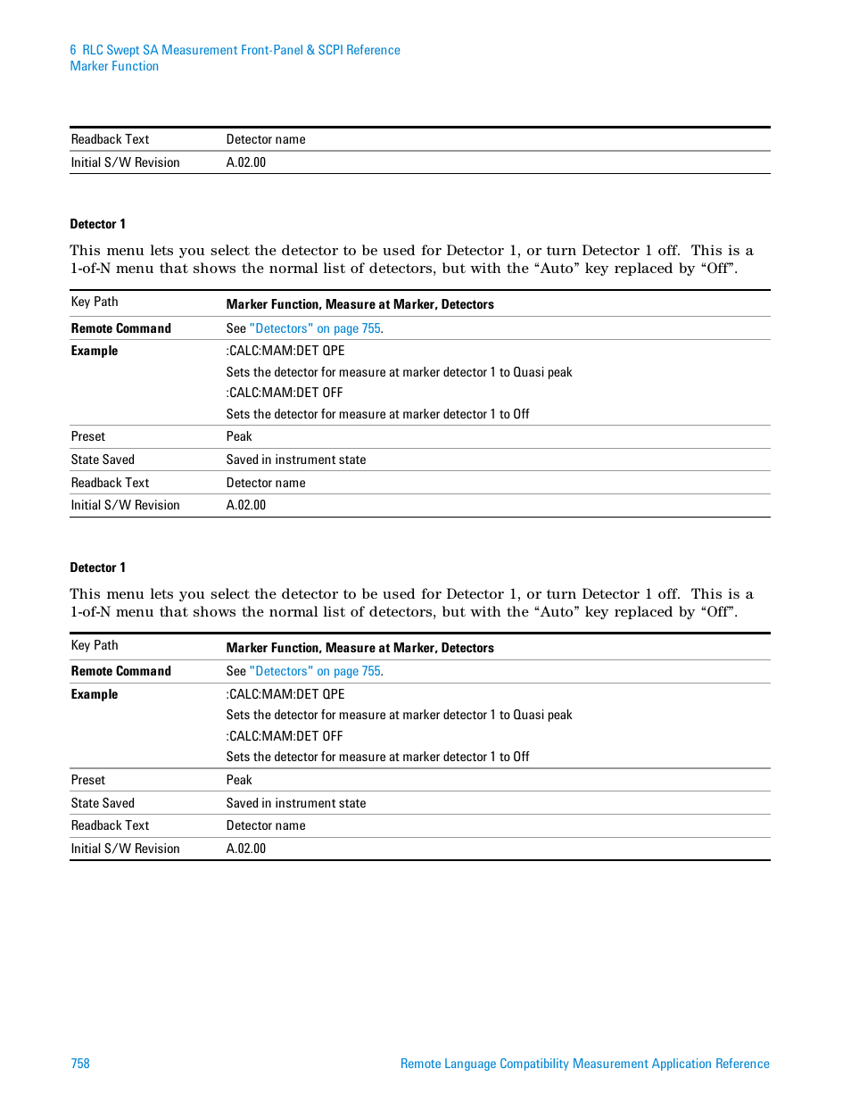 Agilent Technologies Signal Analyzer N9030a User Manual | Page 758 / 1466