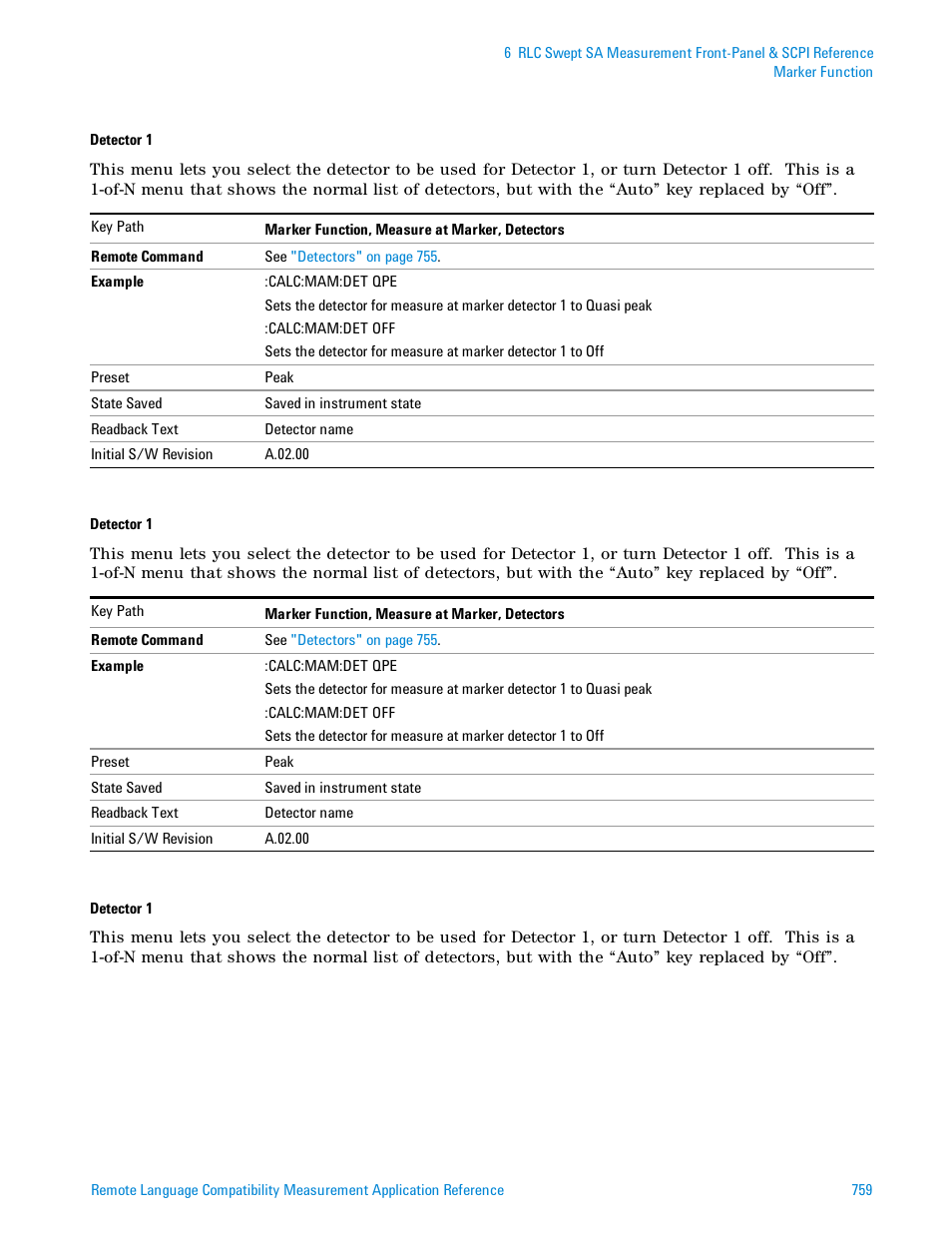 Agilent Technologies Signal Analyzer N9030a User Manual | Page 759 / 1466