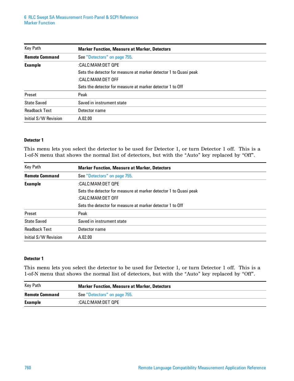 Agilent Technologies Signal Analyzer N9030a User Manual | Page 760 / 1466
