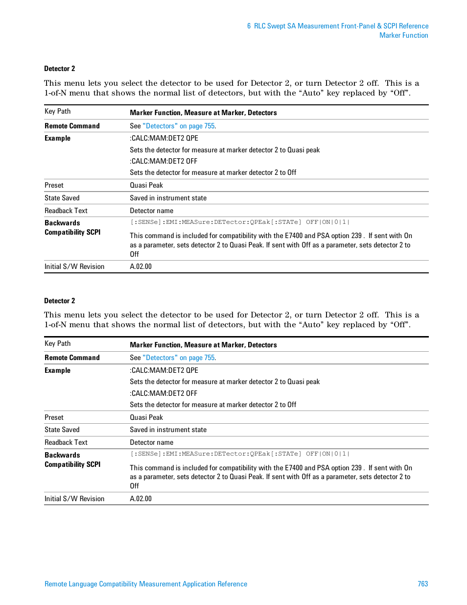 Agilent Technologies Signal Analyzer N9030a User Manual | Page 763 / 1466