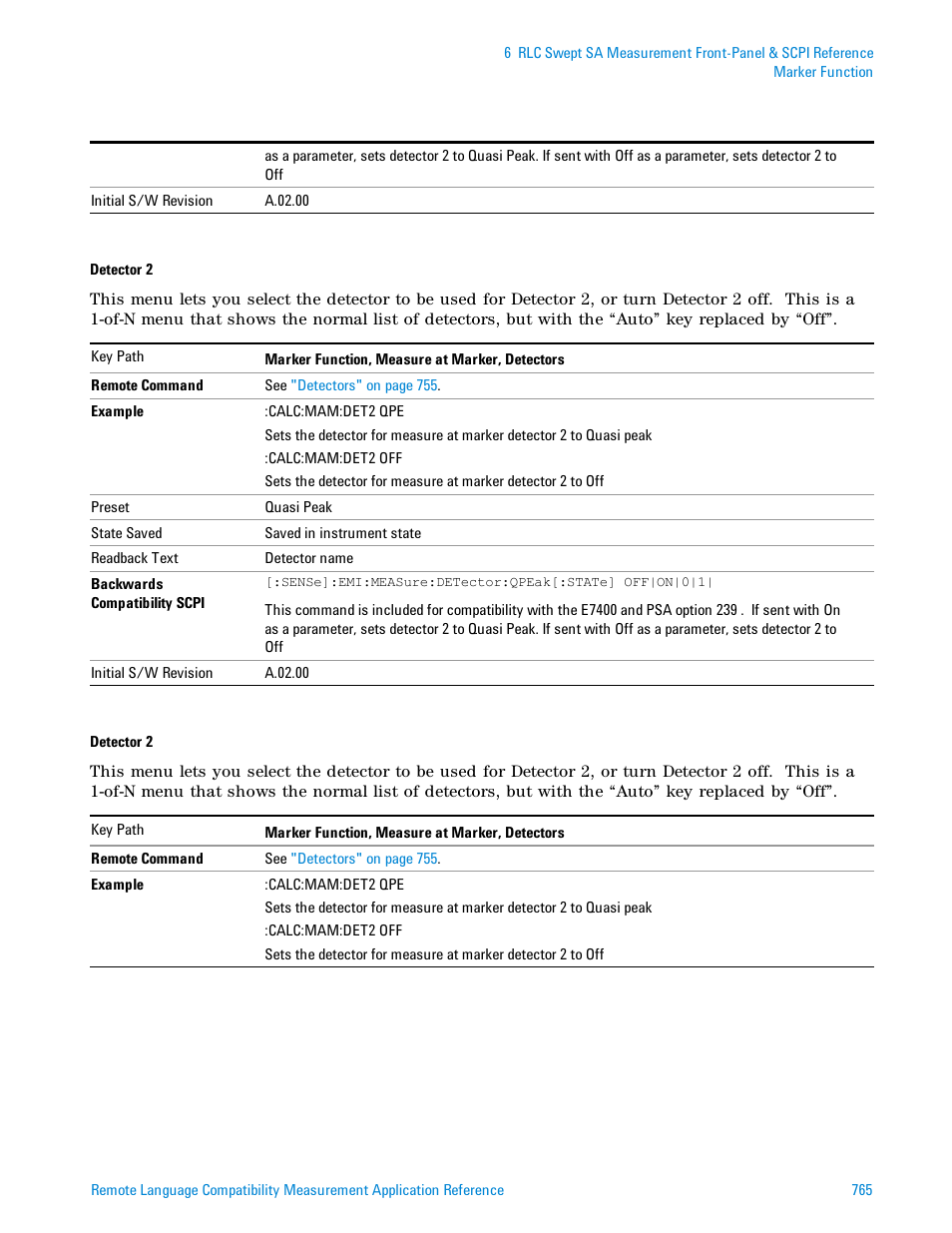 Agilent Technologies Signal Analyzer N9030a User Manual | Page 765 / 1466