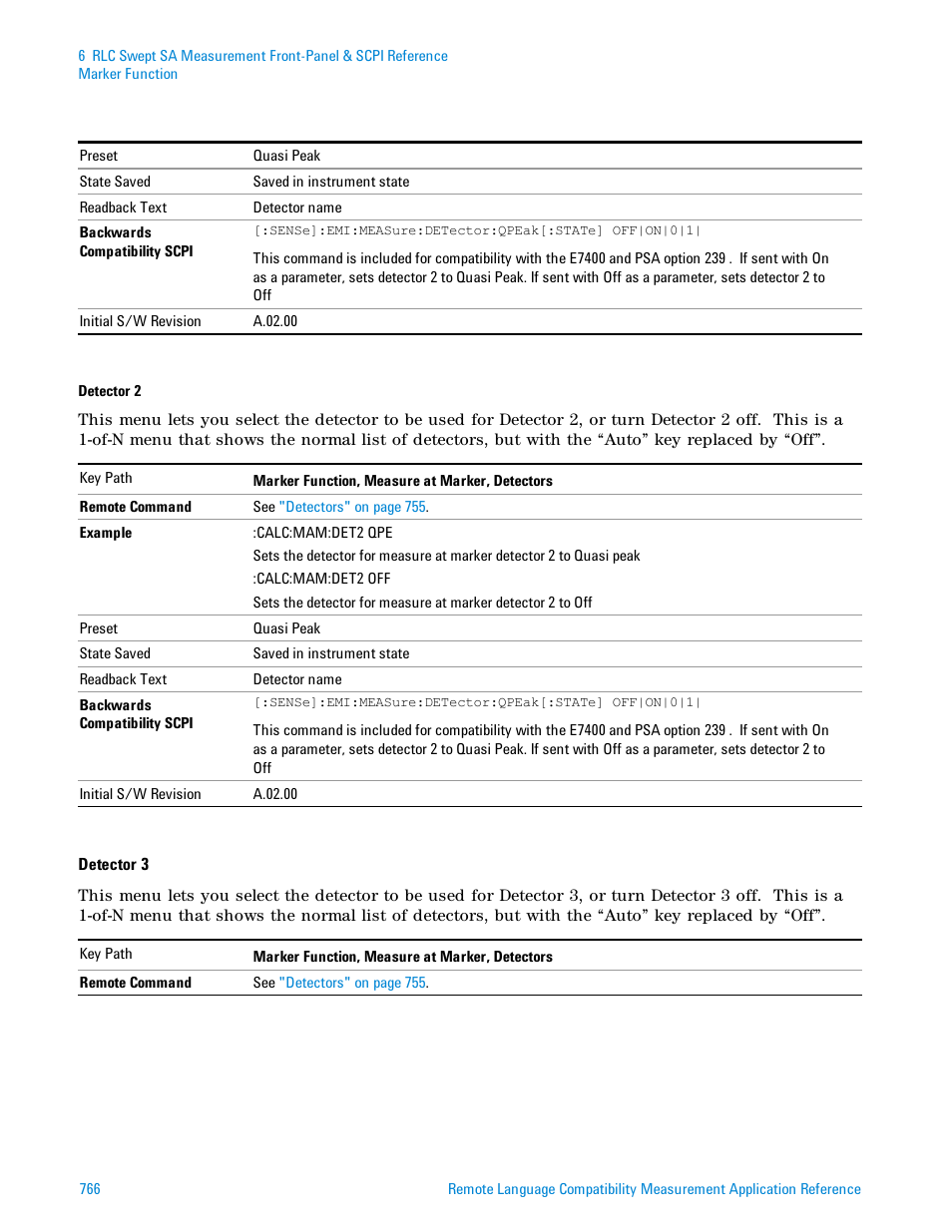 Agilent Technologies Signal Analyzer N9030a User Manual | Page 766 / 1466