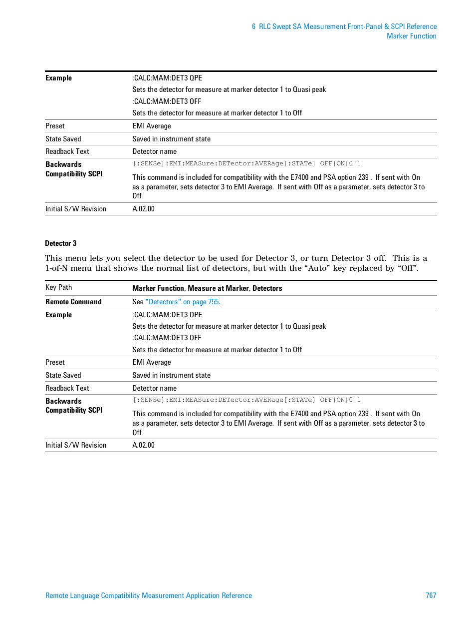 Agilent Technologies Signal Analyzer N9030a User Manual | Page 767 / 1466