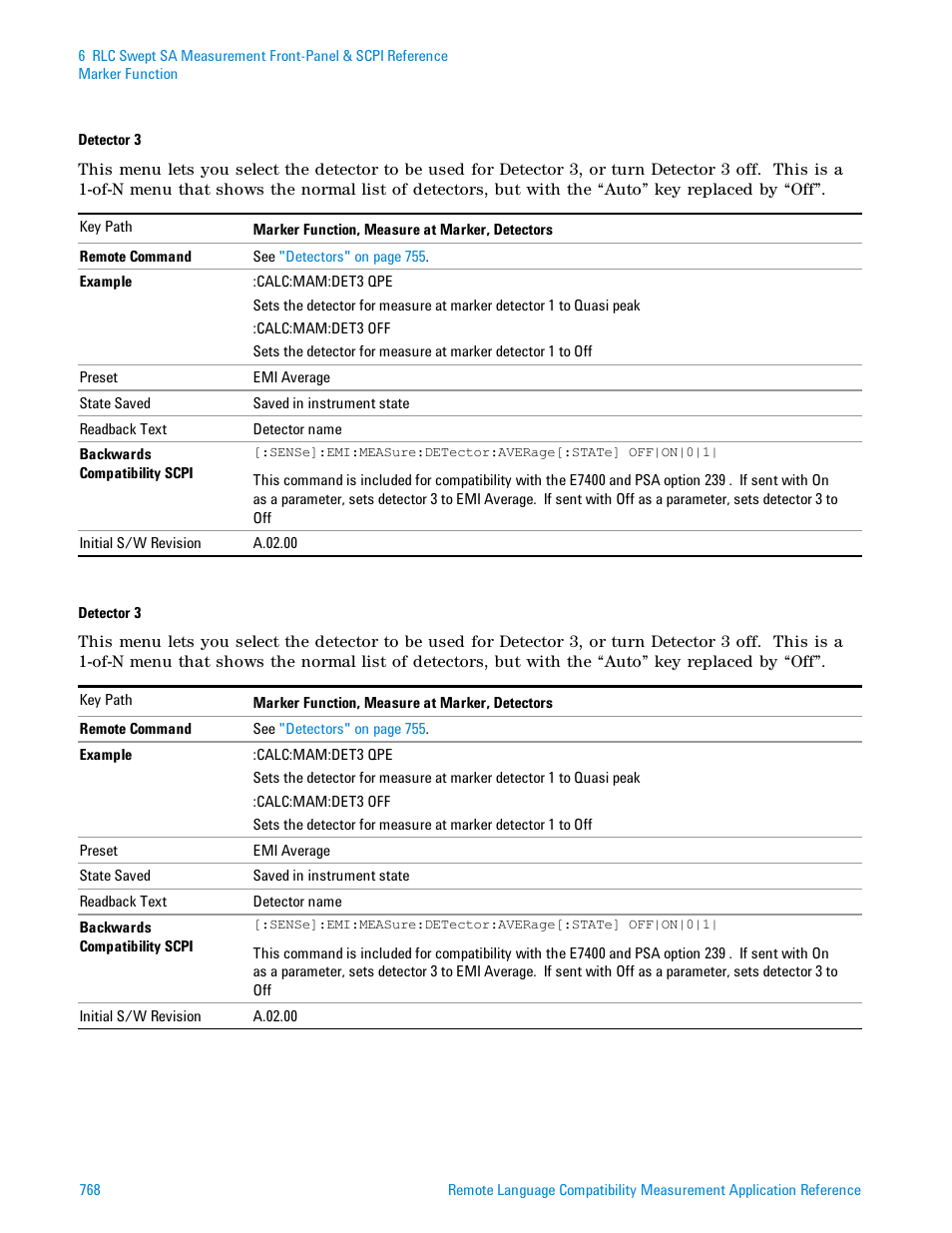 Agilent Technologies Signal Analyzer N9030a User Manual | Page 768 / 1466