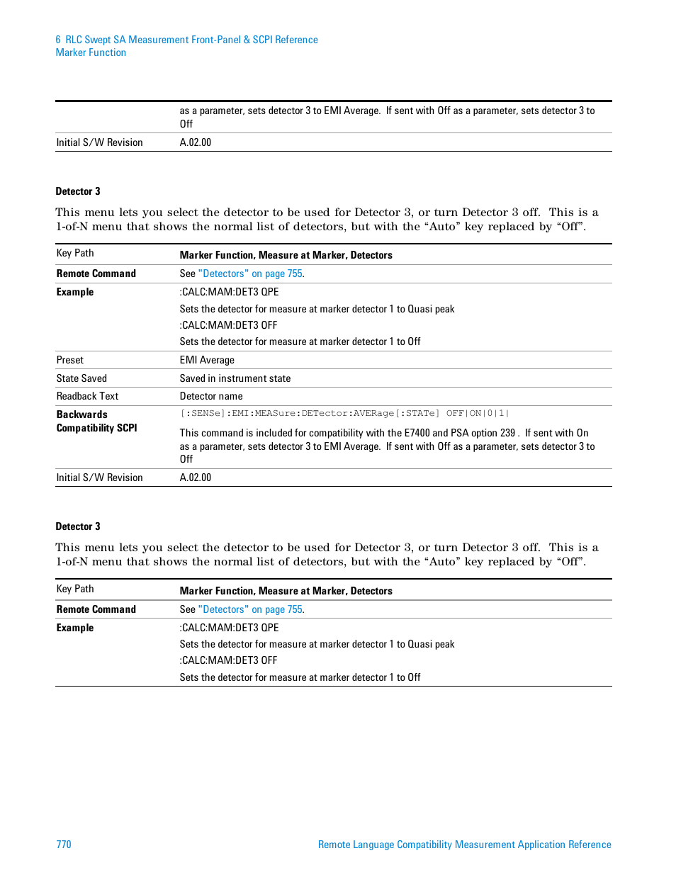 Agilent Technologies Signal Analyzer N9030a User Manual | Page 770 / 1466