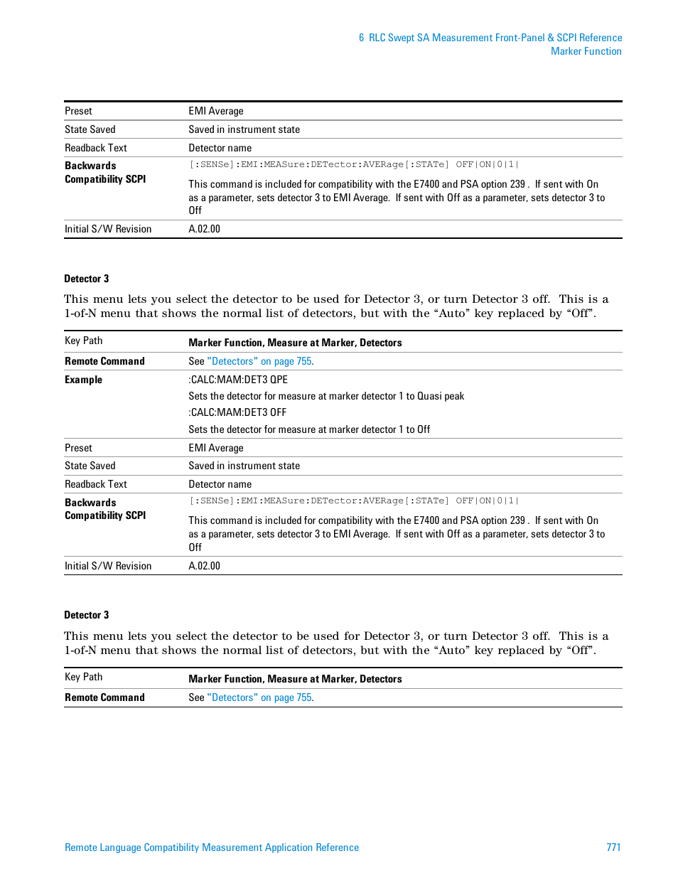 Agilent Technologies Signal Analyzer N9030a User Manual | Page 771 / 1466