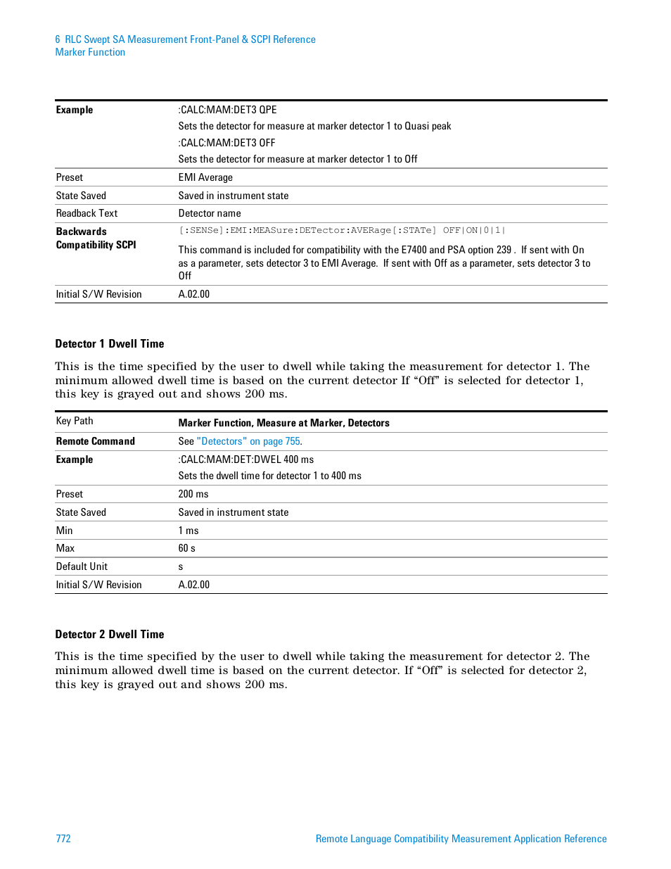 Agilent Technologies Signal Analyzer N9030a User Manual | Page 772 / 1466