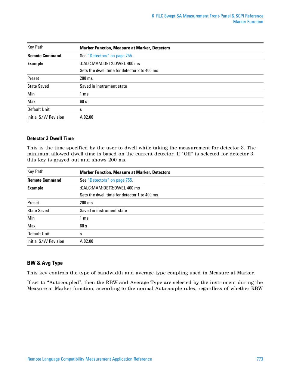 Agilent Technologies Signal Analyzer N9030a User Manual | Page 773 / 1466