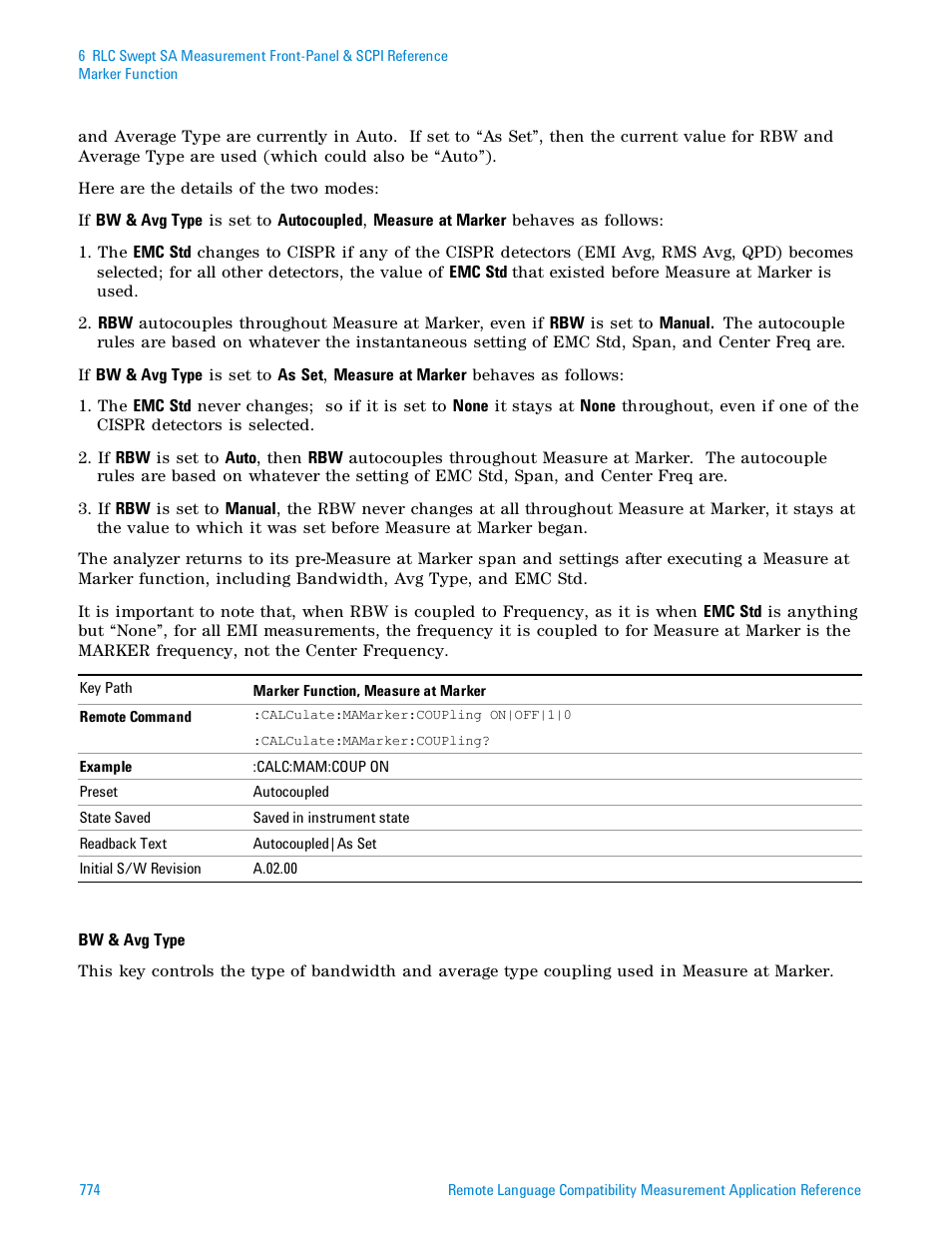 Agilent Technologies Signal Analyzer N9030a User Manual | Page 774 / 1466