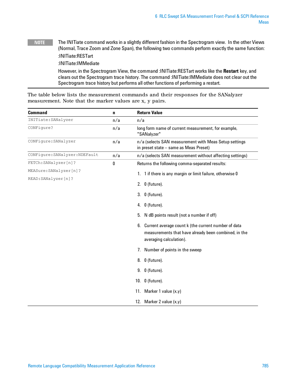 Agilent Technologies Signal Analyzer N9030a User Manual | Page 785 / 1466