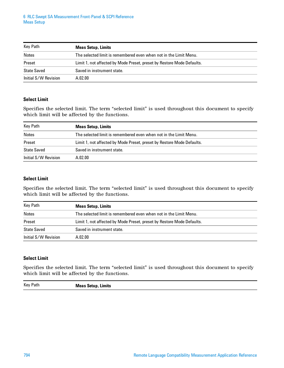 Agilent Technologies Signal Analyzer N9030a User Manual | Page 794 / 1466