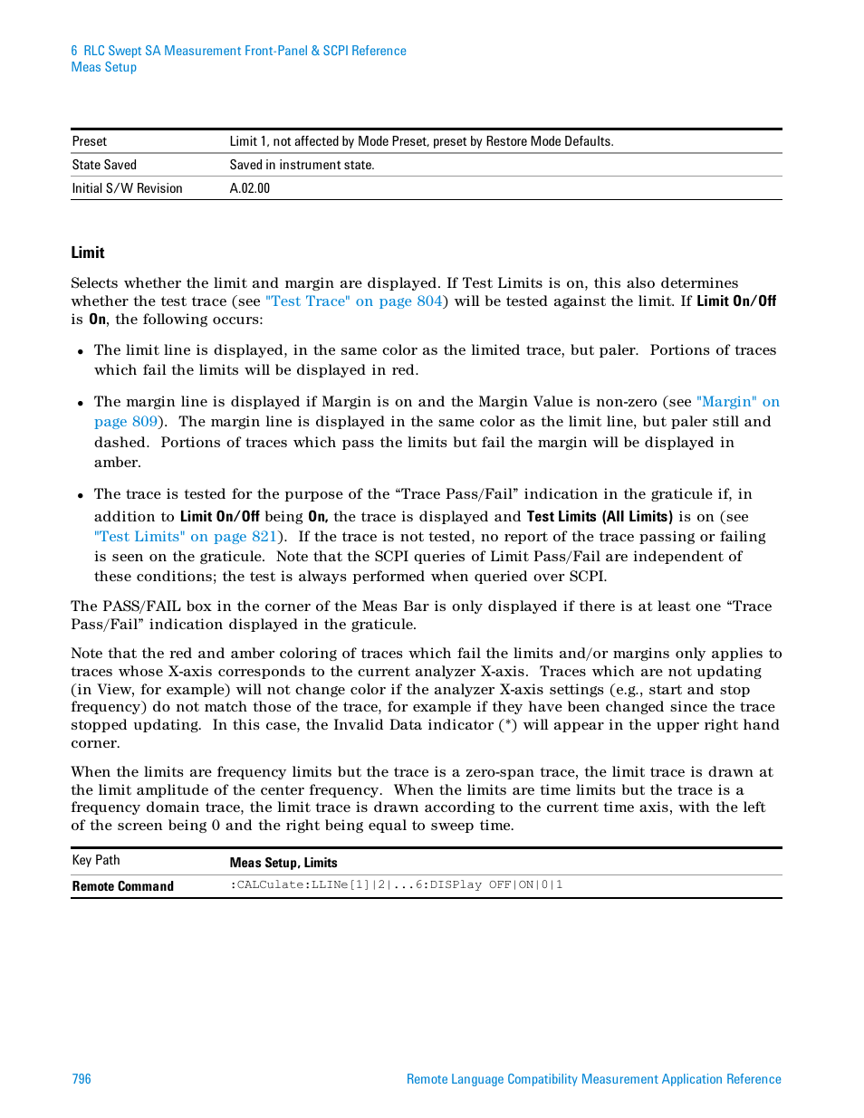 Agilent Technologies Signal Analyzer N9030a User Manual | Page 796 / 1466