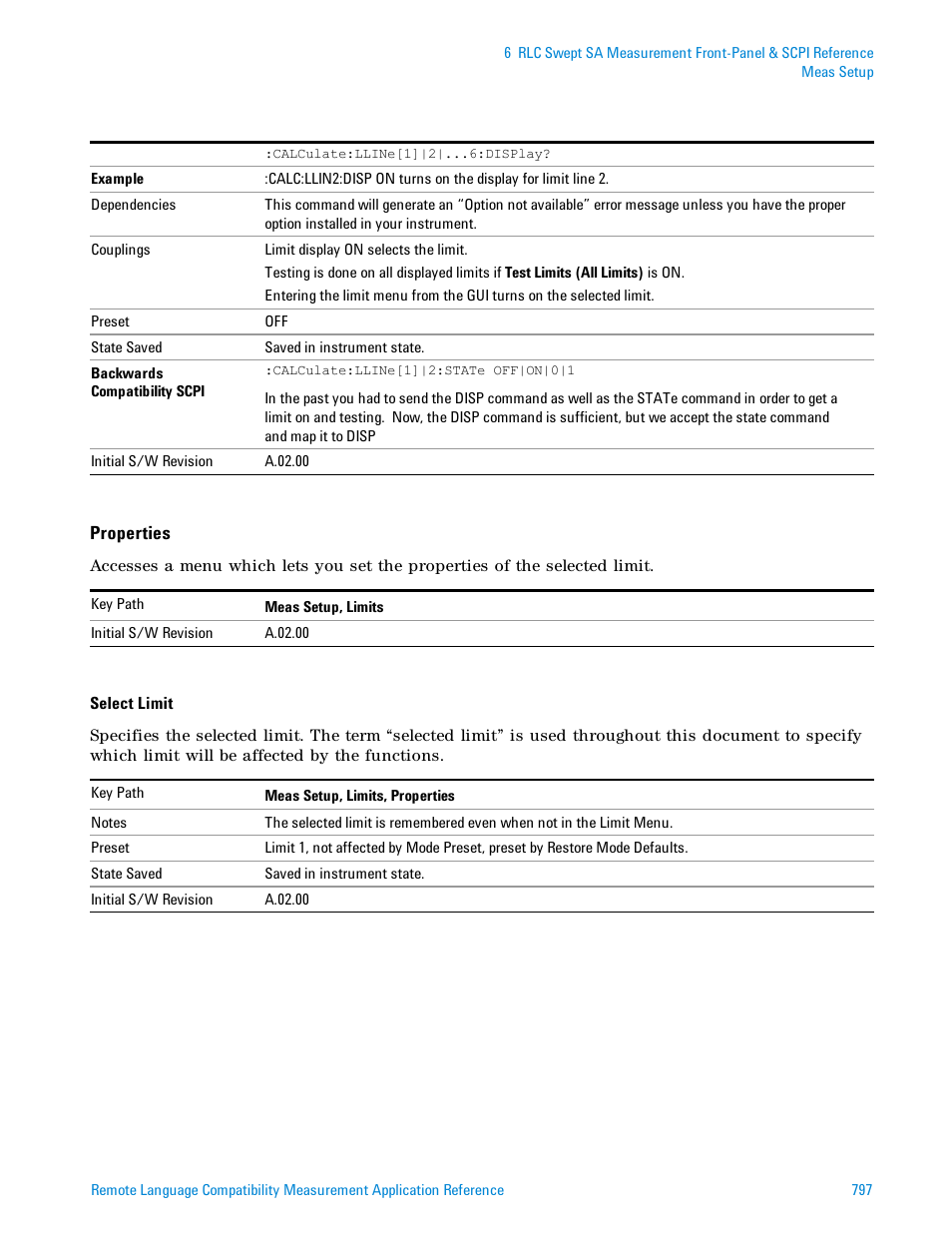 Agilent Technologies Signal Analyzer N9030a User Manual | Page 797 / 1466