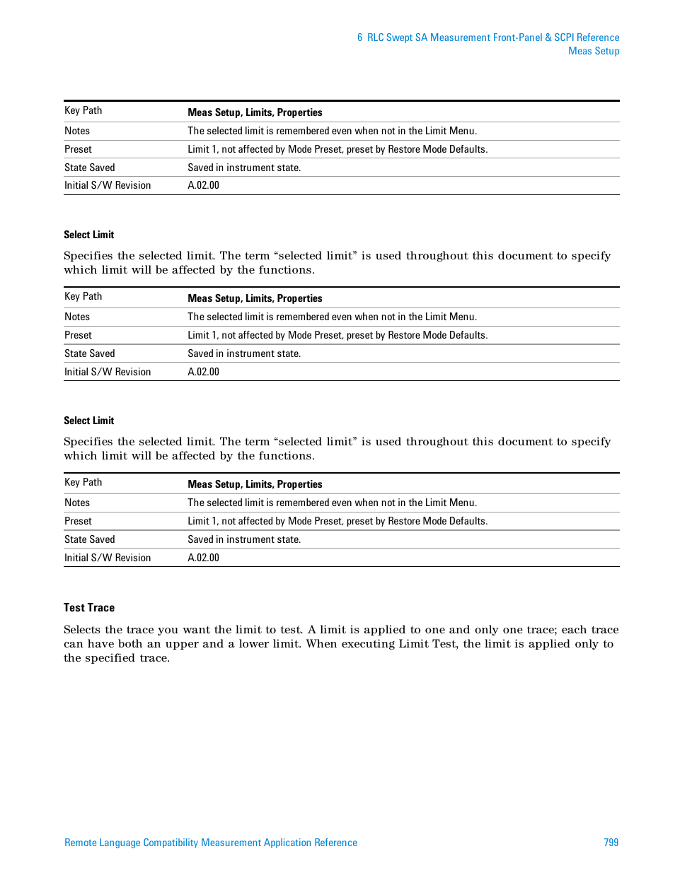 Agilent Technologies Signal Analyzer N9030a User Manual | Page 799 / 1466