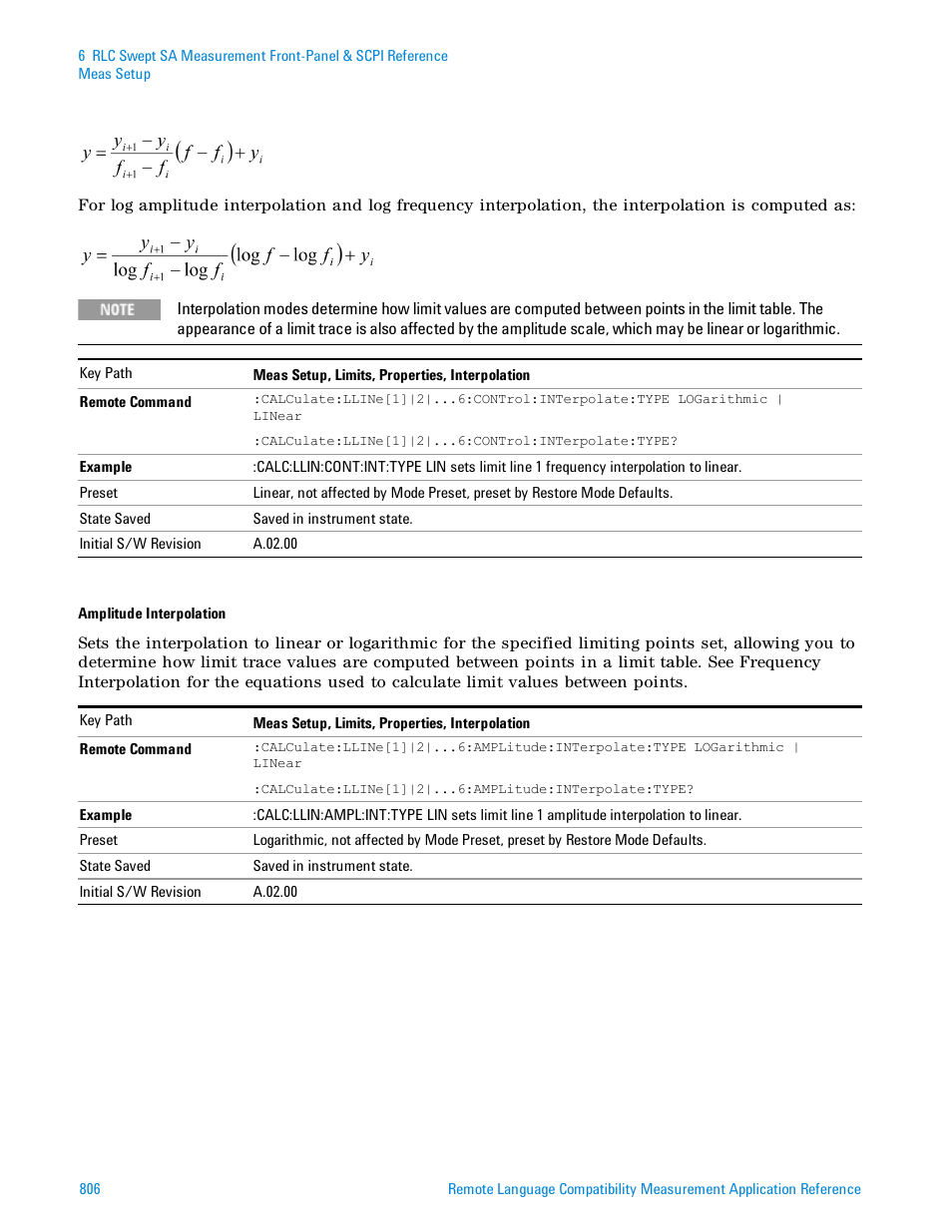 Agilent Technologies Signal Analyzer N9030a User Manual | Page 806 / 1466