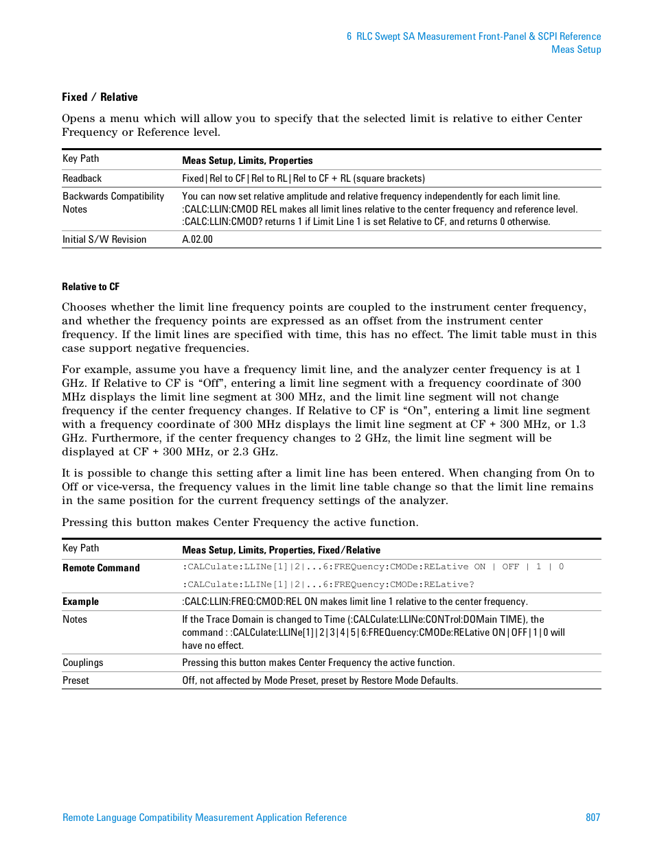 Agilent Technologies Signal Analyzer N9030a User Manual | Page 807 / 1466