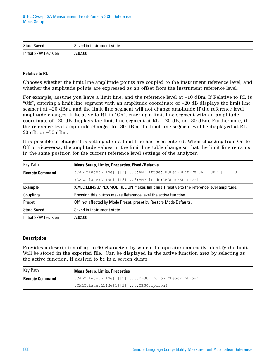 Agilent Technologies Signal Analyzer N9030a User Manual | Page 808 / 1466