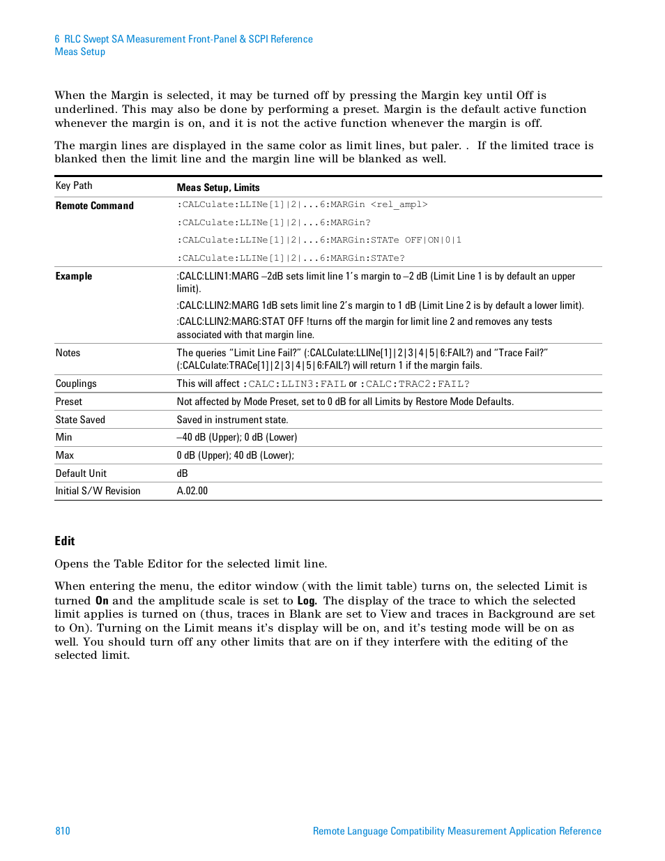 Agilent Technologies Signal Analyzer N9030a User Manual | Page 810 / 1466