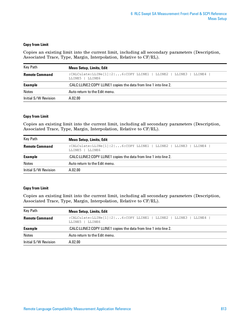 Agilent Technologies Signal Analyzer N9030a User Manual | Page 813 / 1466