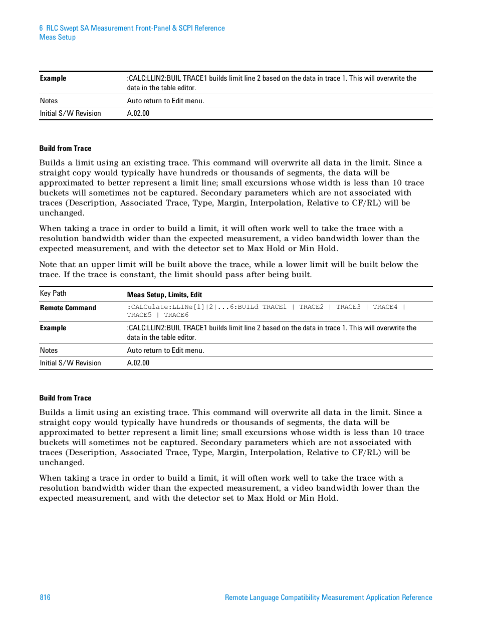 Agilent Technologies Signal Analyzer N9030a User Manual | Page 816 / 1466