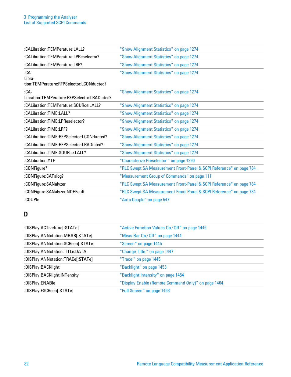 Agilent Technologies Signal Analyzer N9030a User Manual | Page 82 / 1466