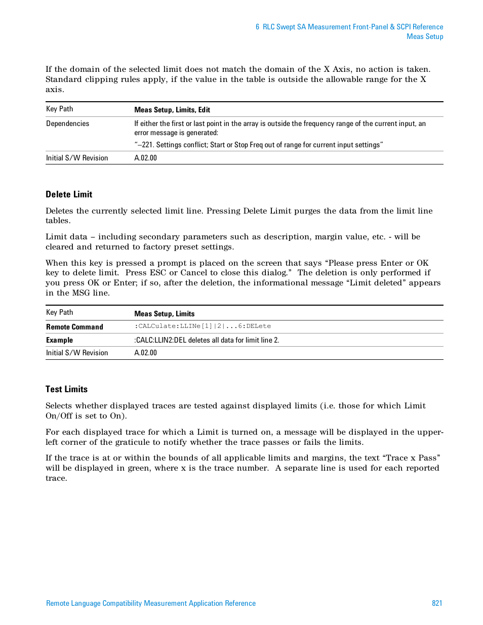 Agilent Technologies Signal Analyzer N9030a User Manual | Page 821 / 1466