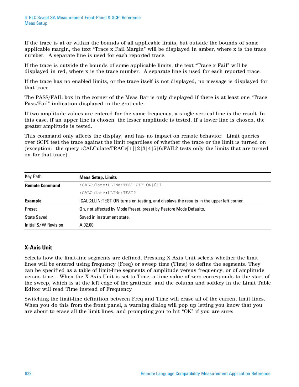 Agilent Technologies Signal Analyzer N9030a User Manual | Page 822 / 1466