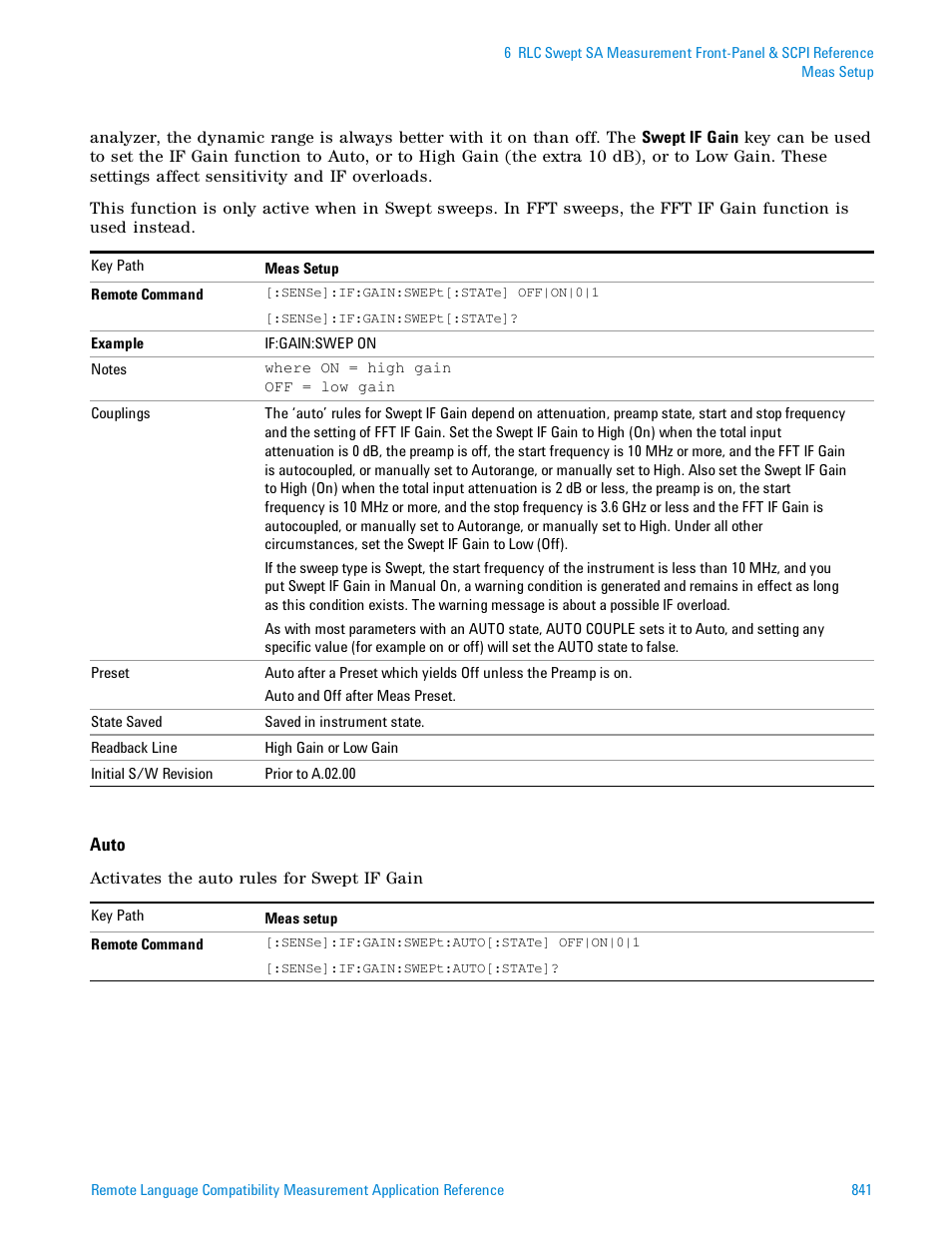 Agilent Technologies Signal Analyzer N9030a User Manual | Page 841 / 1466