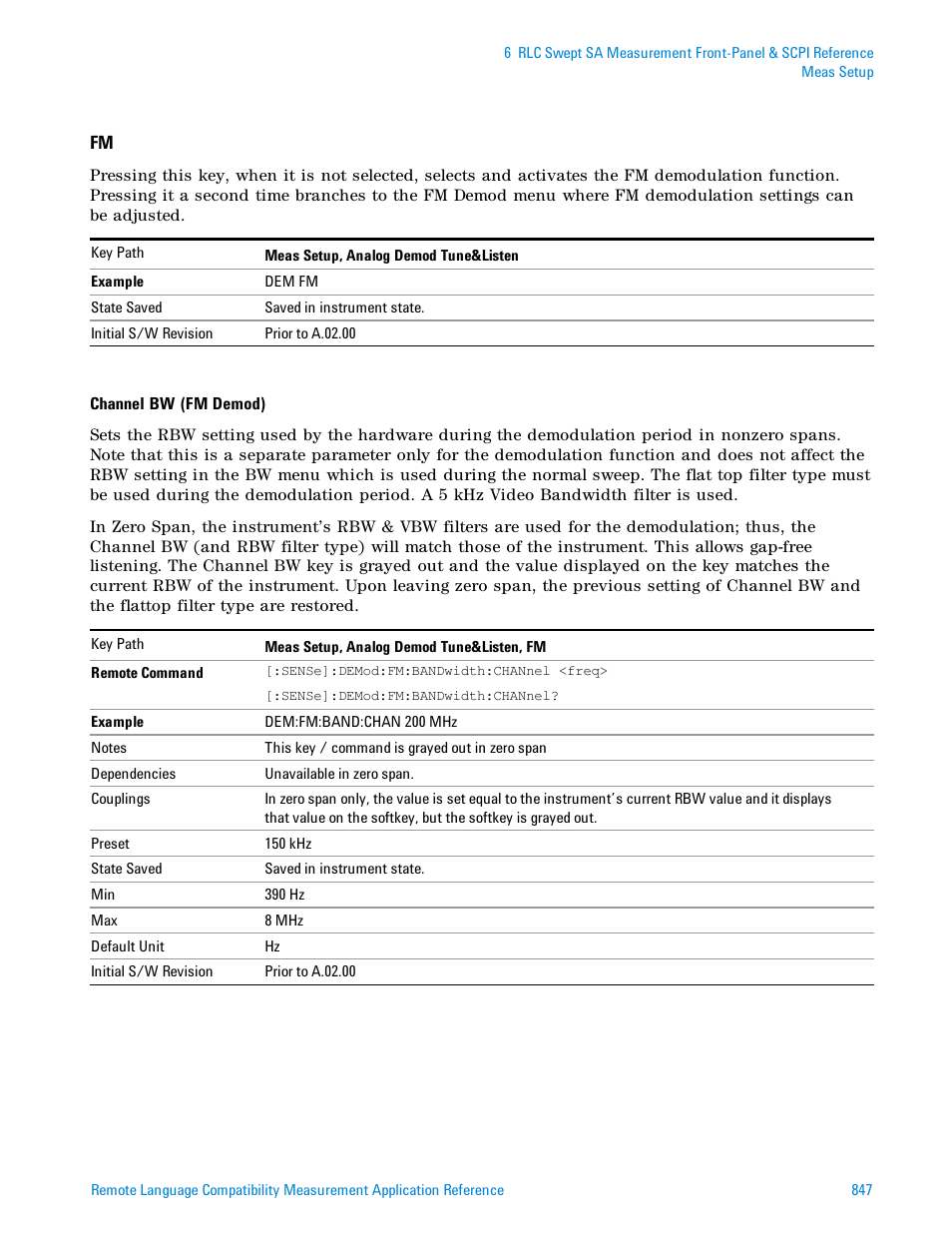 Agilent Technologies Signal Analyzer N9030a User Manual | Page 847 / 1466