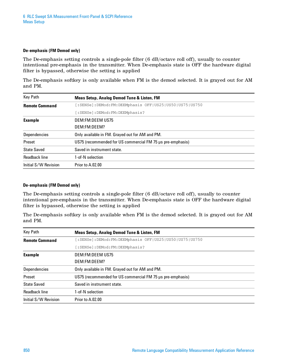 Agilent Technologies Signal Analyzer N9030a User Manual | Page 850 / 1466