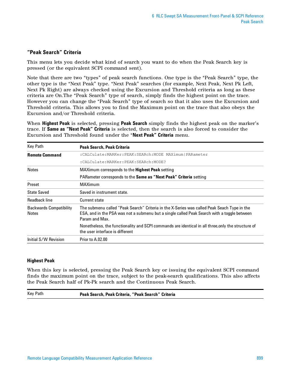 Agilent Technologies Signal Analyzer N9030a User Manual | Page 899 / 1466