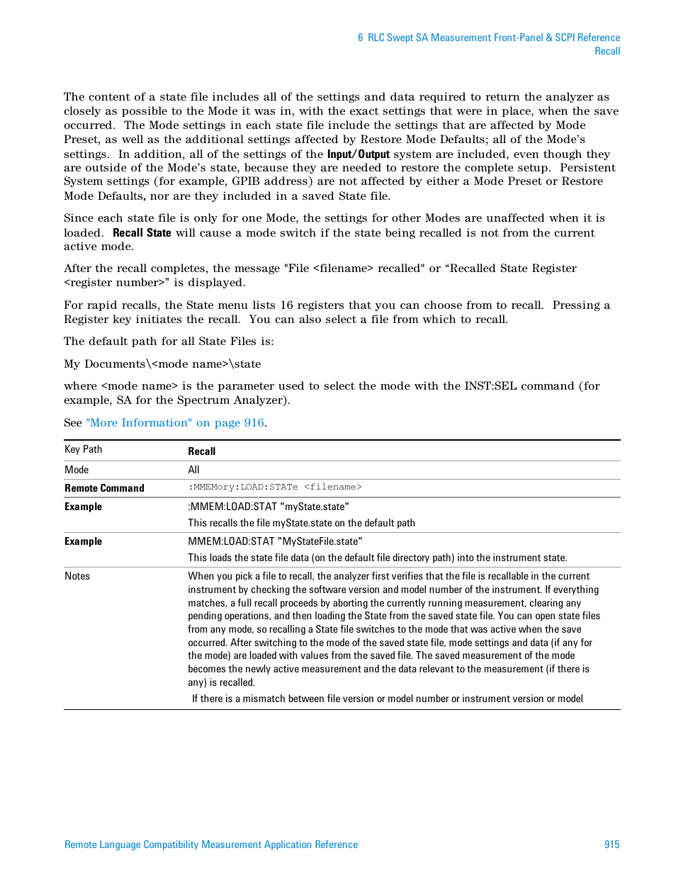 Agilent Technologies Signal Analyzer N9030a User Manual | Page 915 / 1466