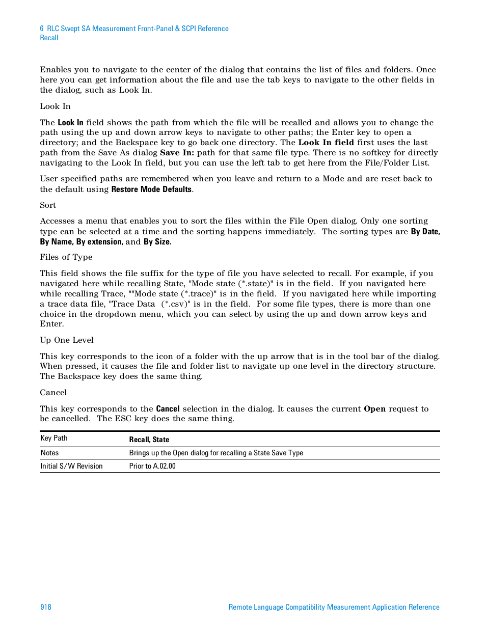 Agilent Technologies Signal Analyzer N9030a User Manual | Page 918 / 1466