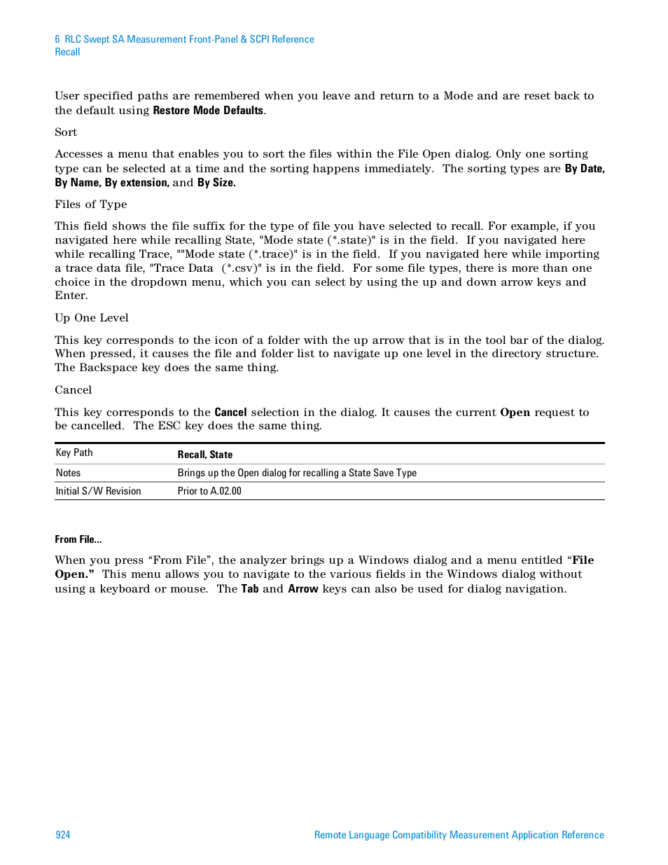 Agilent Technologies Signal Analyzer N9030a User Manual | Page 924 / 1466