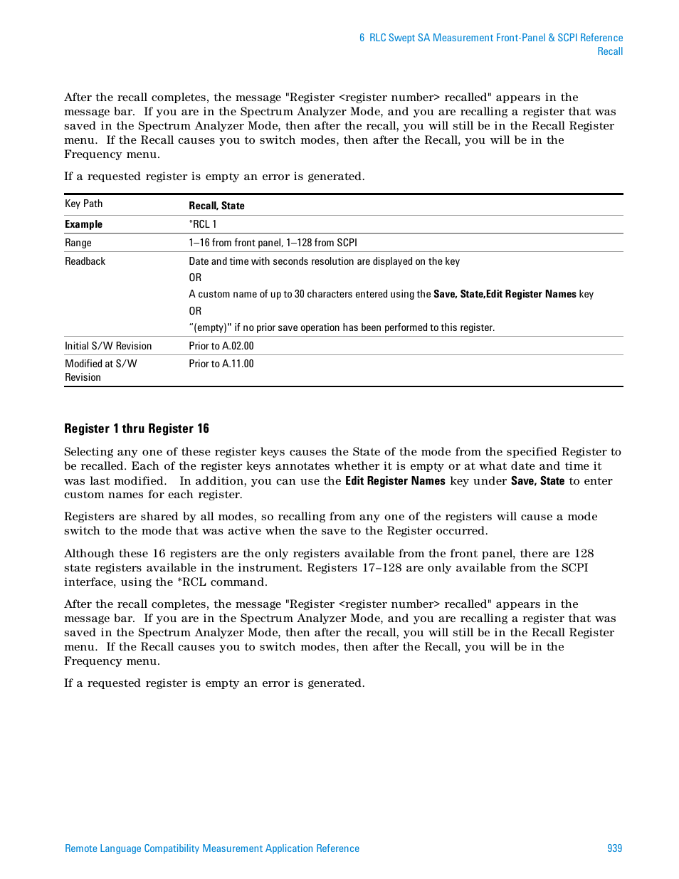 Agilent Technologies Signal Analyzer N9030a User Manual | Page 939 / 1466