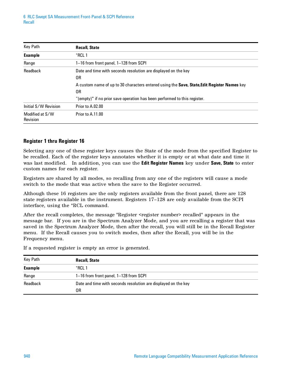 Agilent Technologies Signal Analyzer N9030a User Manual | Page 940 / 1466