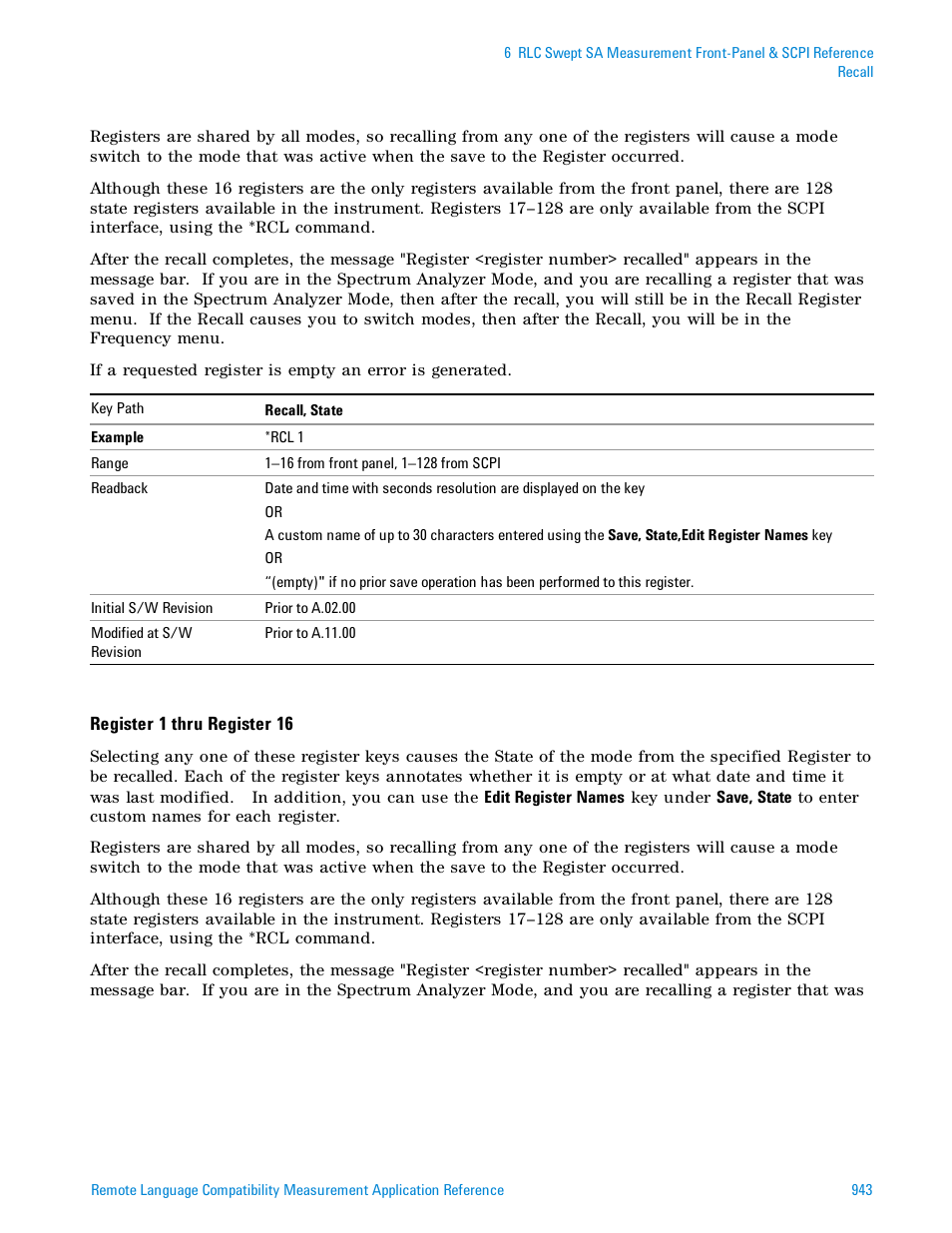 Agilent Technologies Signal Analyzer N9030a User Manual | Page 943 / 1466