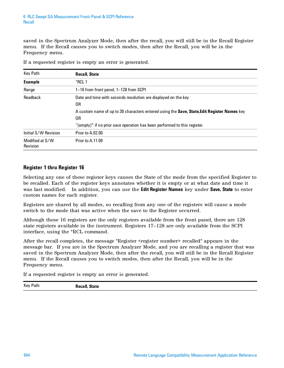 Agilent Technologies Signal Analyzer N9030a User Manual | Page 944 / 1466
