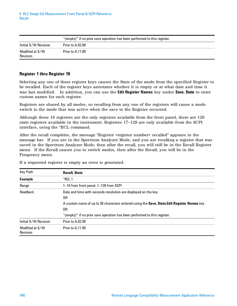 Agilent Technologies Signal Analyzer N9030a User Manual | Page 946 / 1466