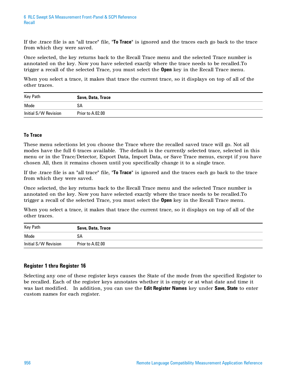 Agilent Technologies Signal Analyzer N9030a User Manual | Page 956 / 1466