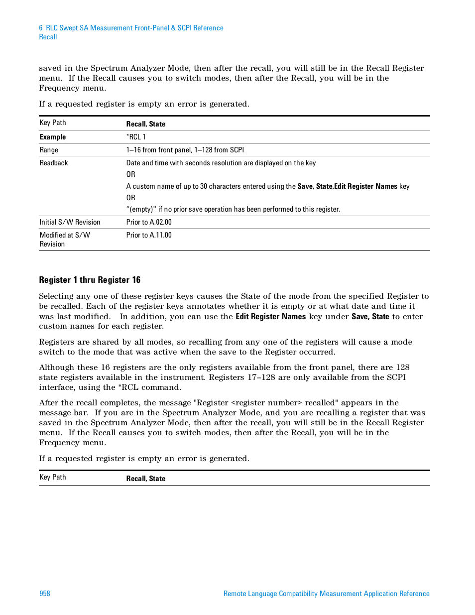 Agilent Technologies Signal Analyzer N9030a User Manual | Page 958 / 1466