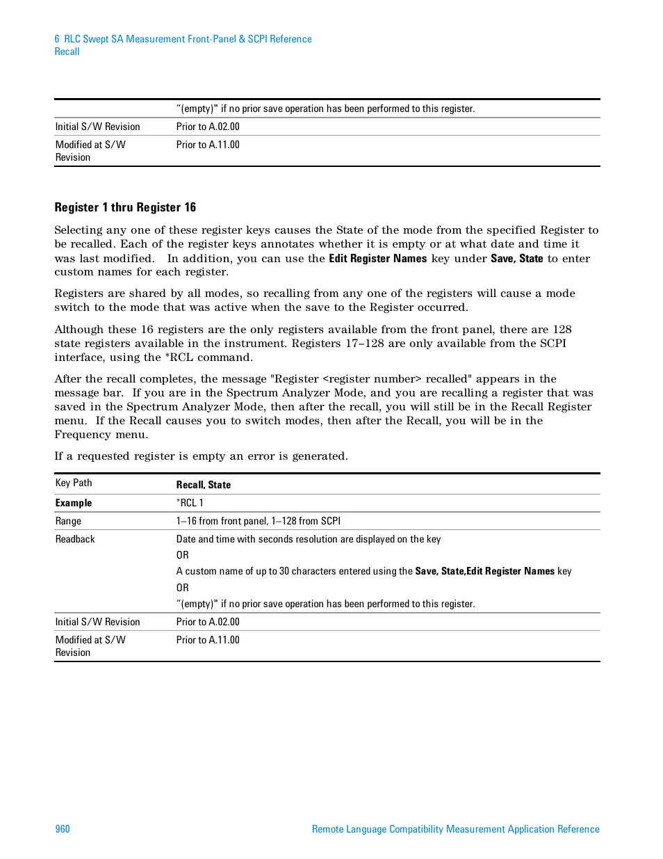 Agilent Technologies Signal Analyzer N9030a User Manual | Page 960 / 1466
