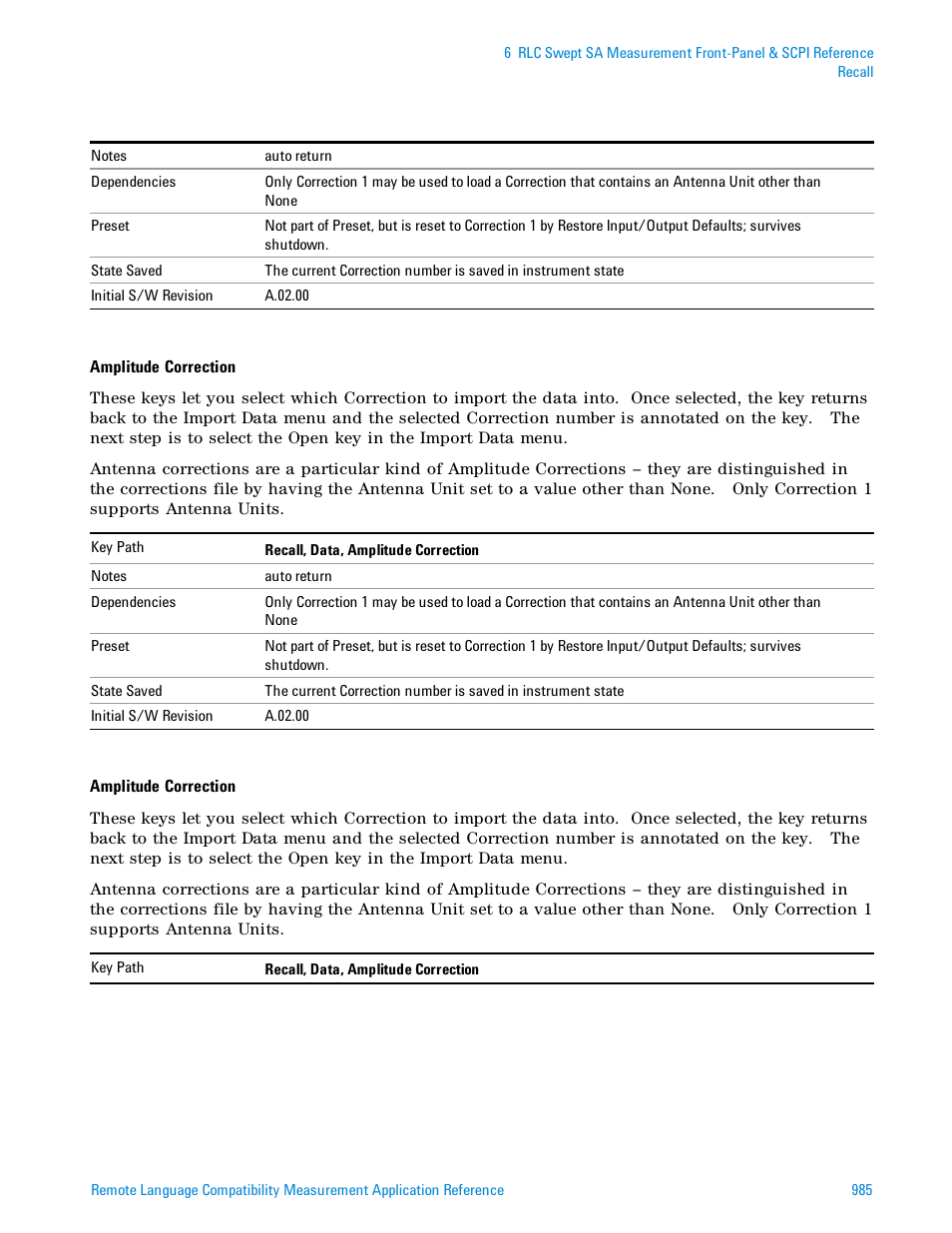 Agilent Technologies Signal Analyzer N9030a User Manual | Page 985 / 1466